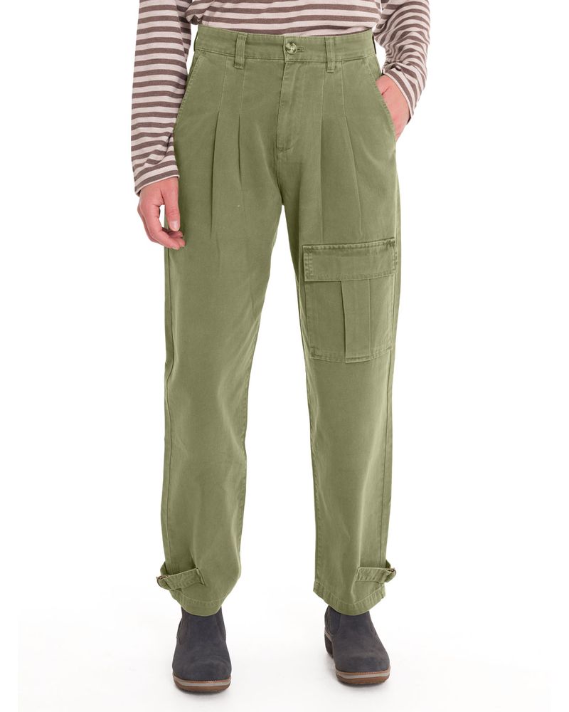 Pantalon-Algodon-Organico-Mujer-Mavecure-Verde-Rockford