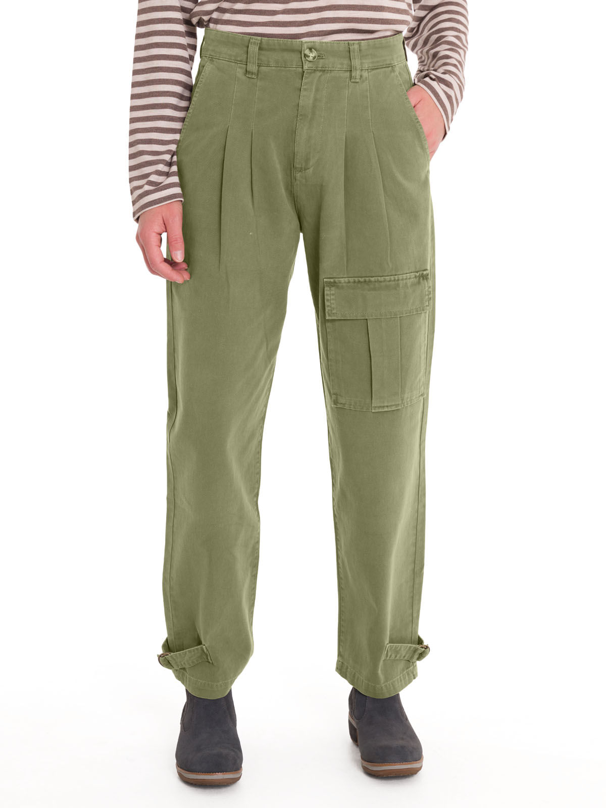 Pantalón Algodón Orgánico Mujer Mavecure Verde Rockford