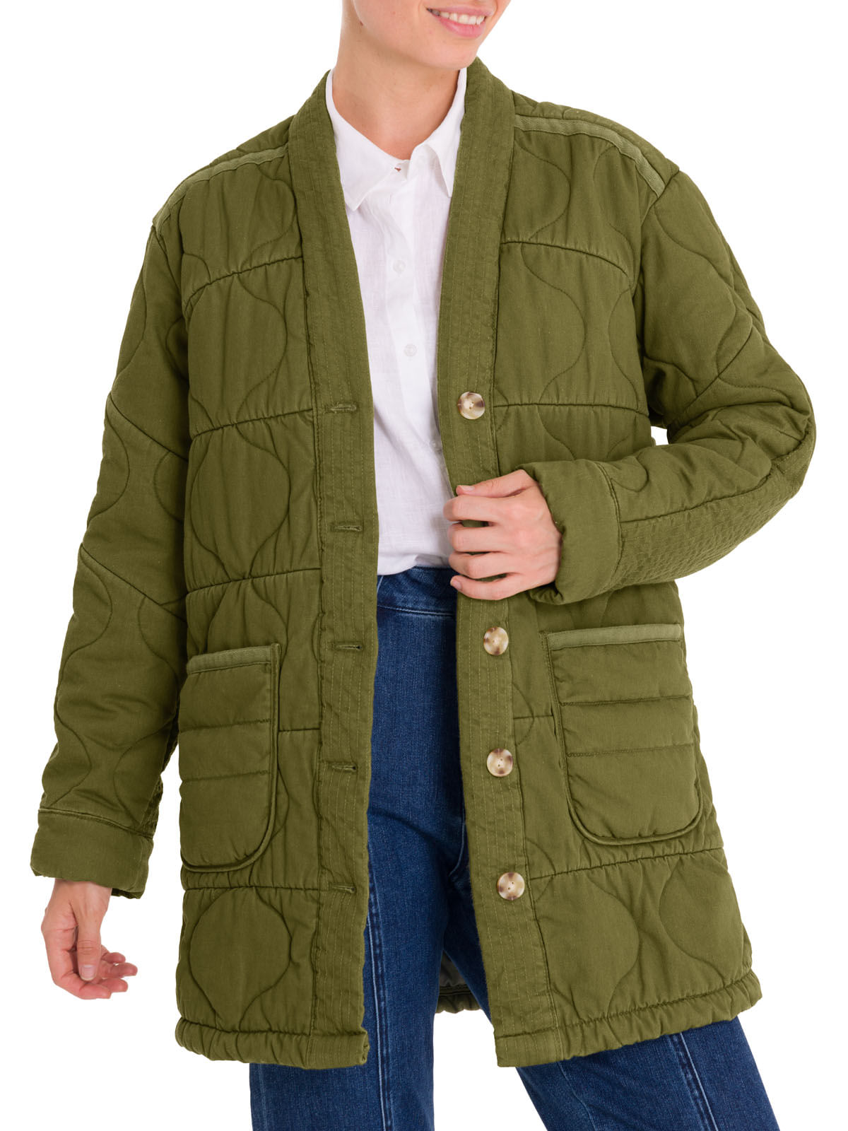 Chaqueta Thermore Mujer Malawi Verde Rockford
