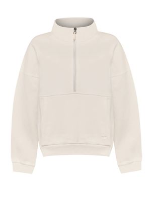 Polerón Algodón Orgánico Mujer Cali Blanco Rockford