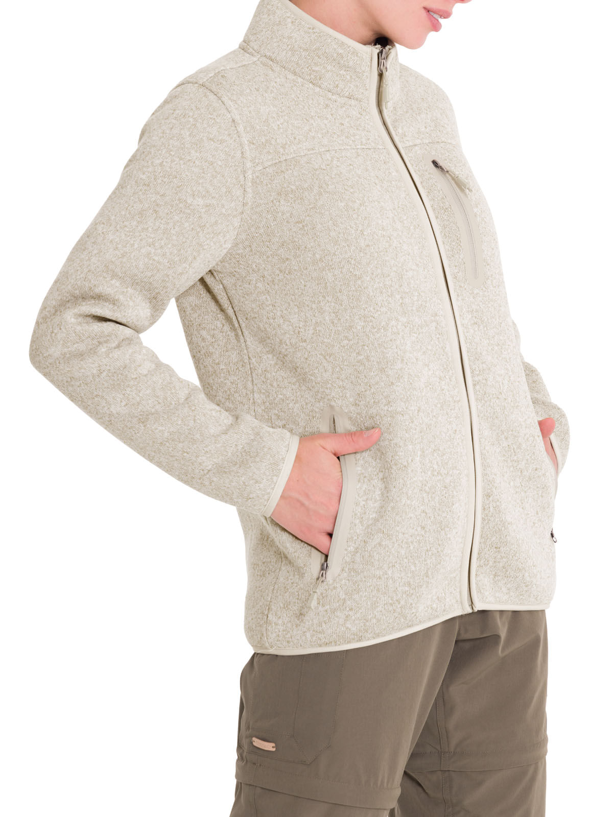 Polar Fibras Recicladas Mujer Amber Beige Rockford