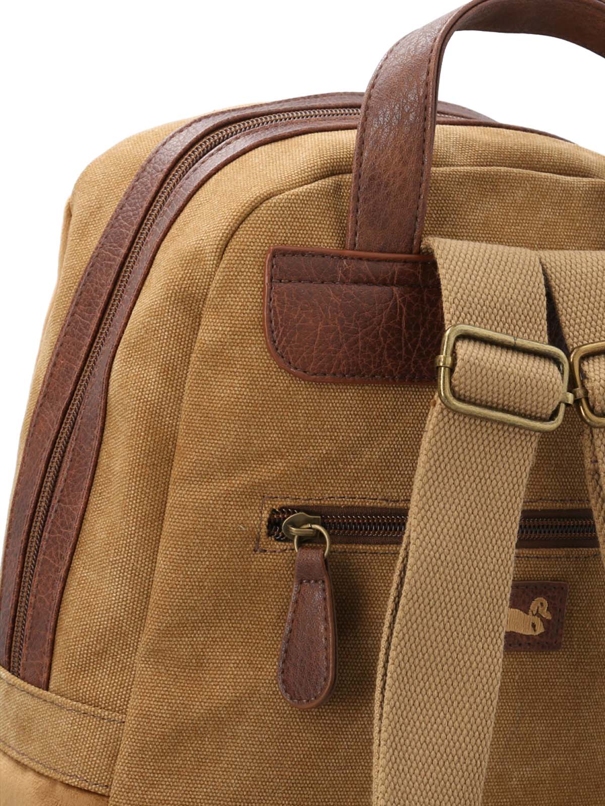 Cartera Textil Mujer Carmina Back Camel Rockford