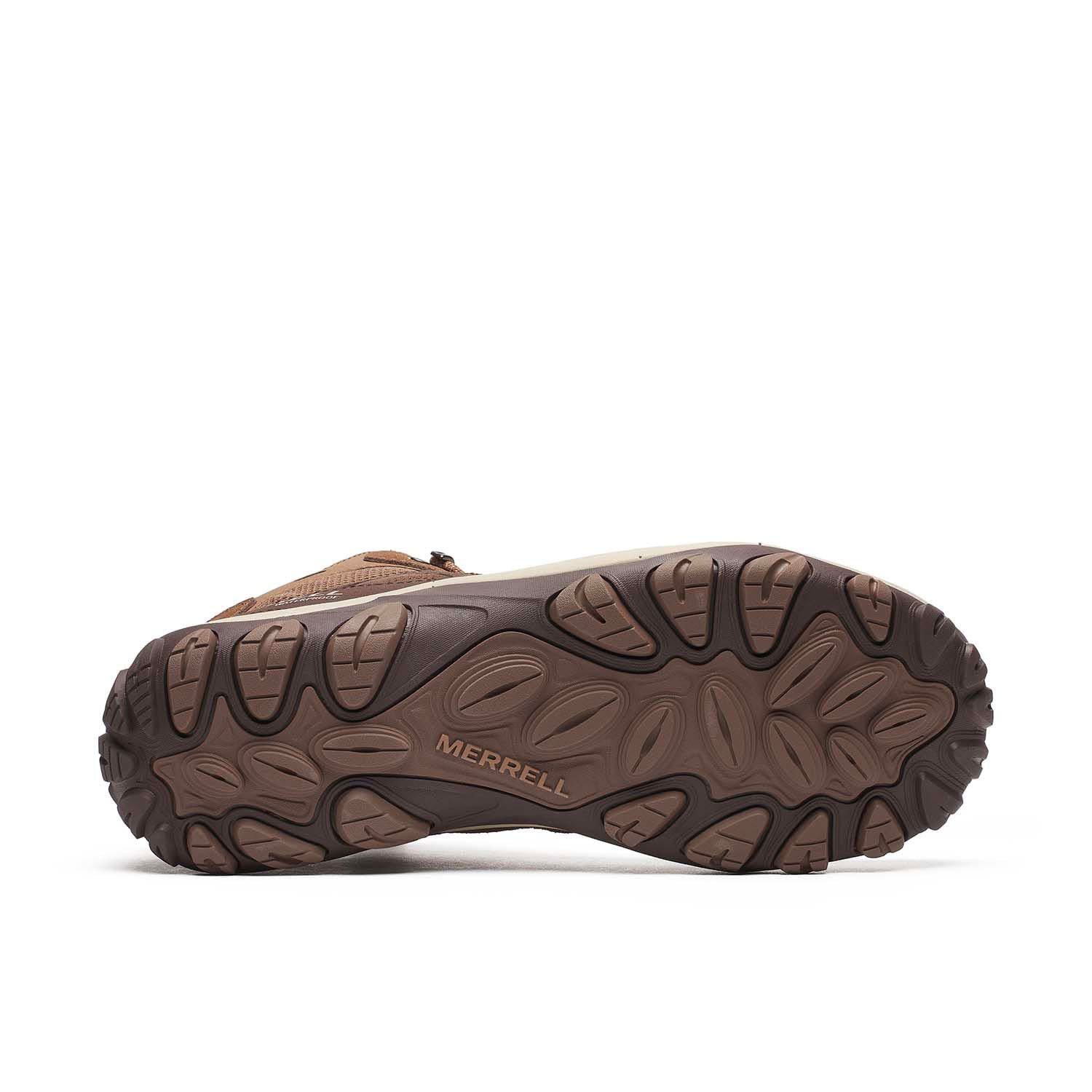 Botin Hombre Accentor 3 Mid Waterproof Café Merrell