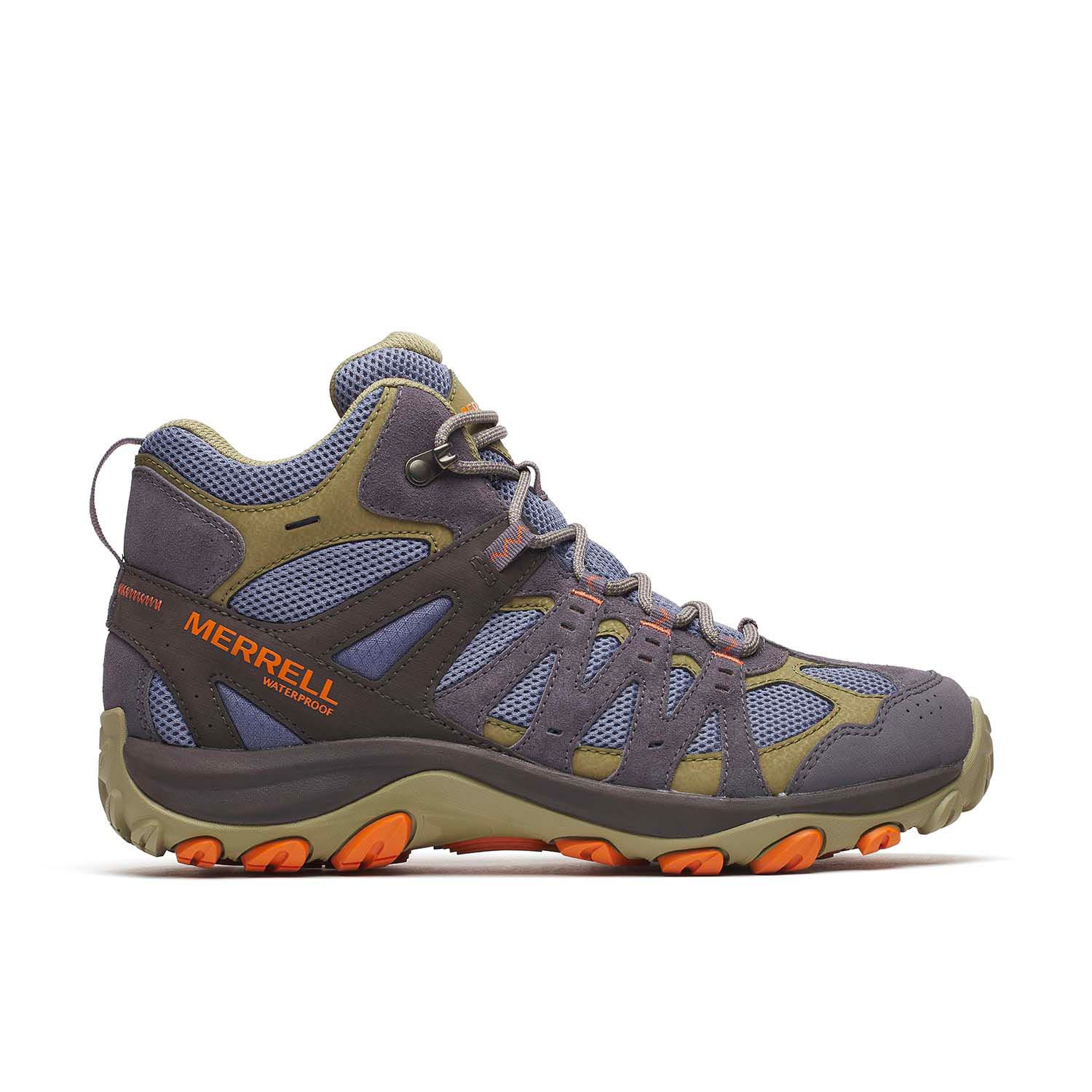 Botin Hombre Accentor 3 Mid Waterproof Indigo Merrell