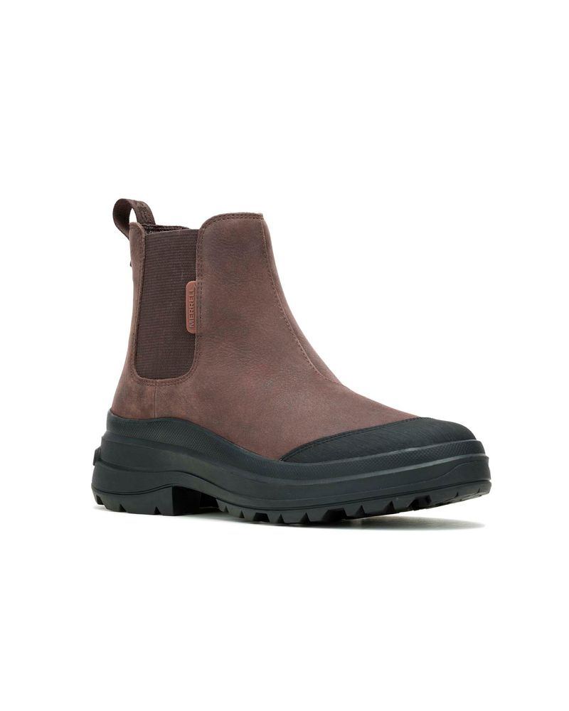 Botin-Mujer-Harper-Pull-On-Waterproof-Cafe-Merrell