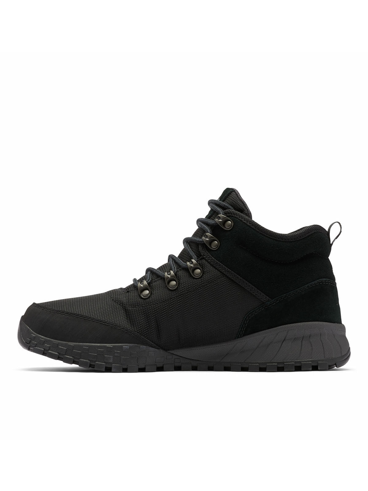Botín Hombre Fairbanks Mid Negro Columbia