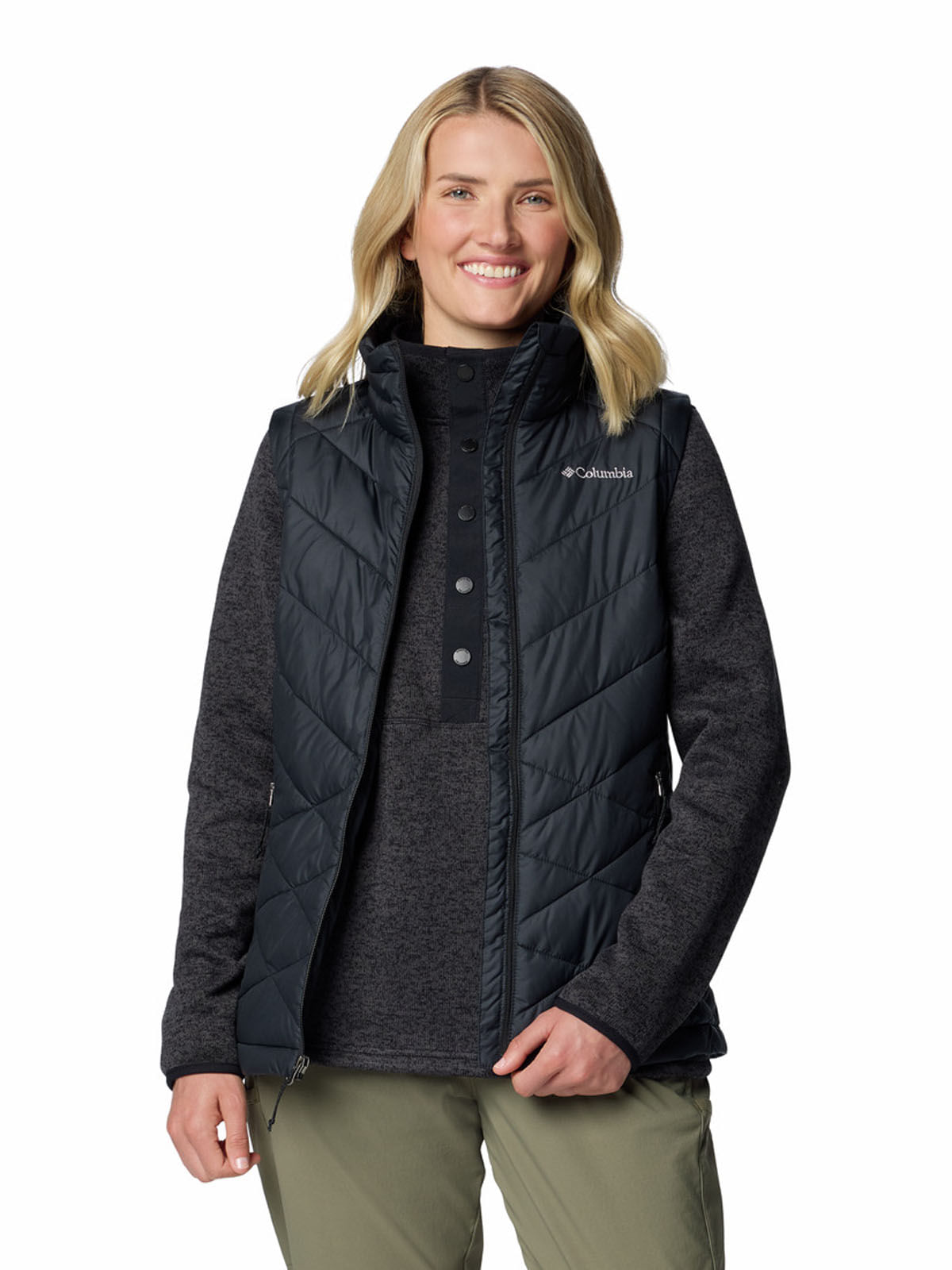 Parka Sin Mangas Mujer Heavenly II Vest Negro Columbia