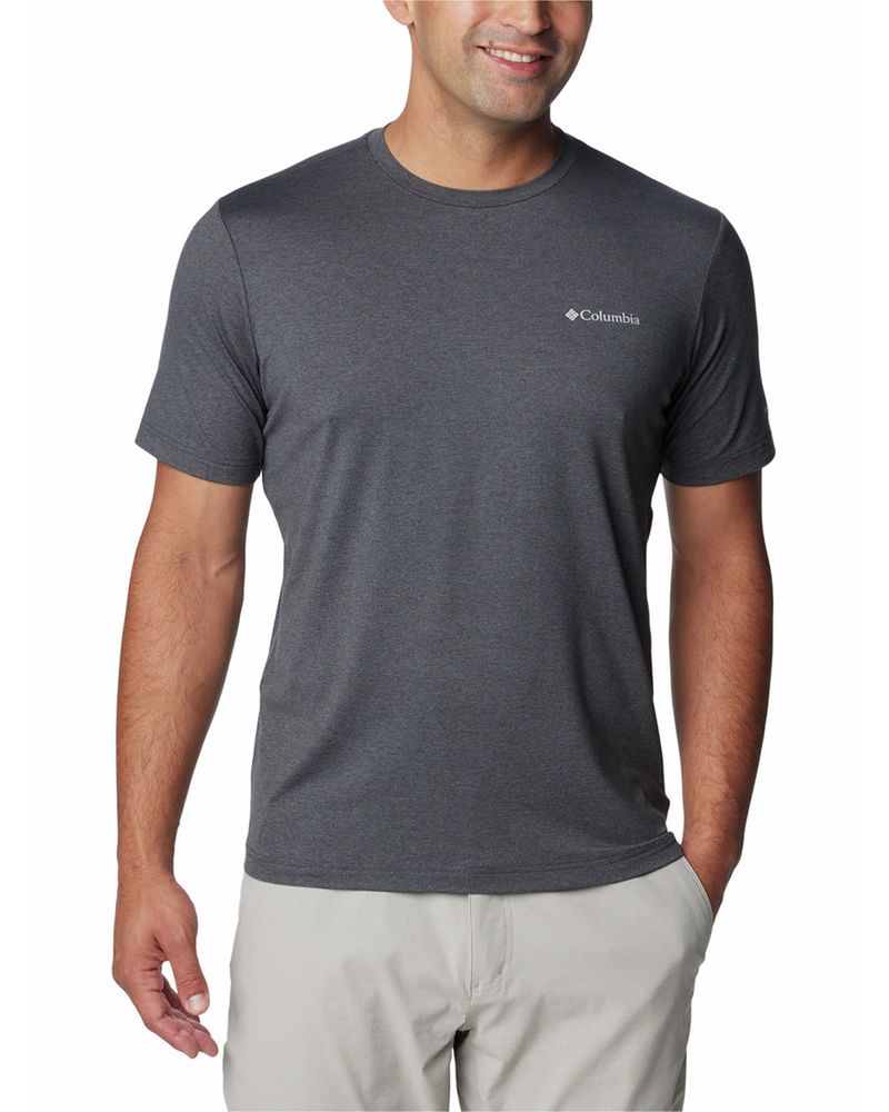 Polera-Manga-Corta-Hombre-Tech-Trail-Crew-Neck-Gris-Columbia