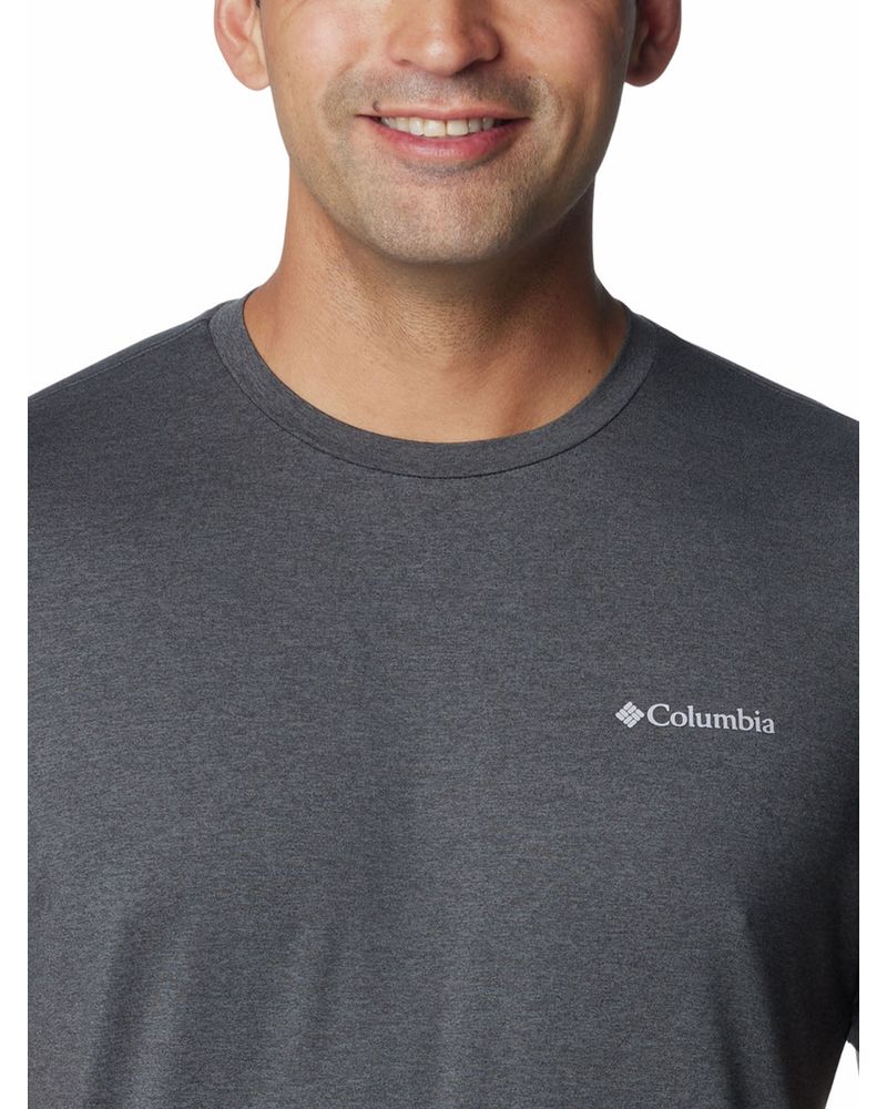 Polera-Manga-Corta-Hombre-Tech-Trail-Crew-Neck-Gris-Columbia
