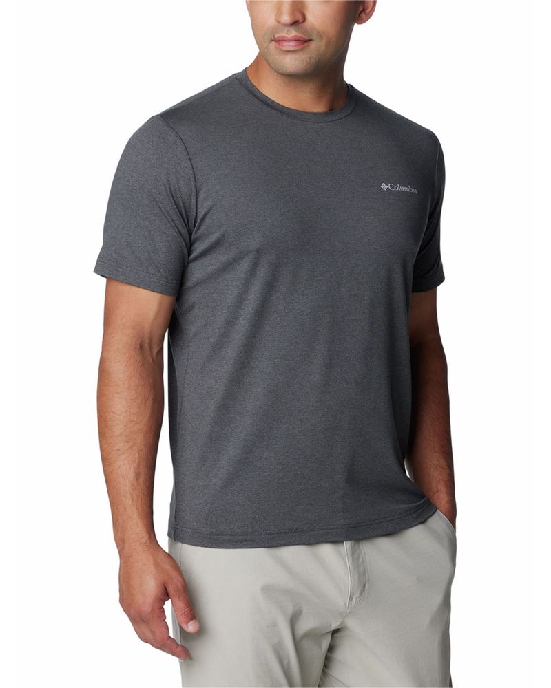 Polera-Manga-Corta-Hombre-Tech-Trail-Crew-Neck-Gris-Columbia