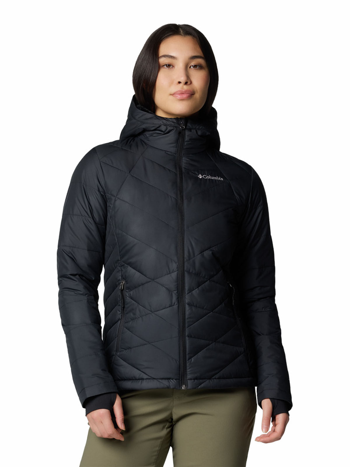 Parka Mujer Heavenly Hooded Negro Columbia