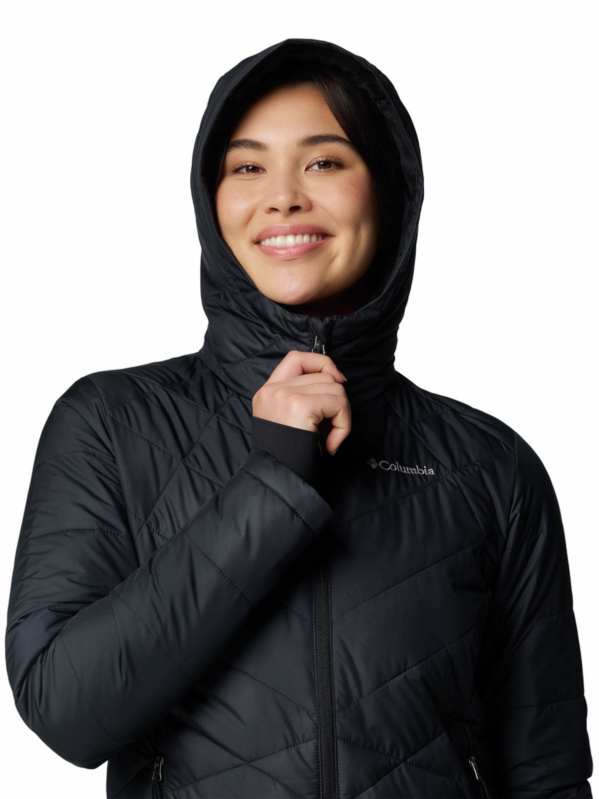 Parka Mujer Heavenly Hooded Negro Columbia