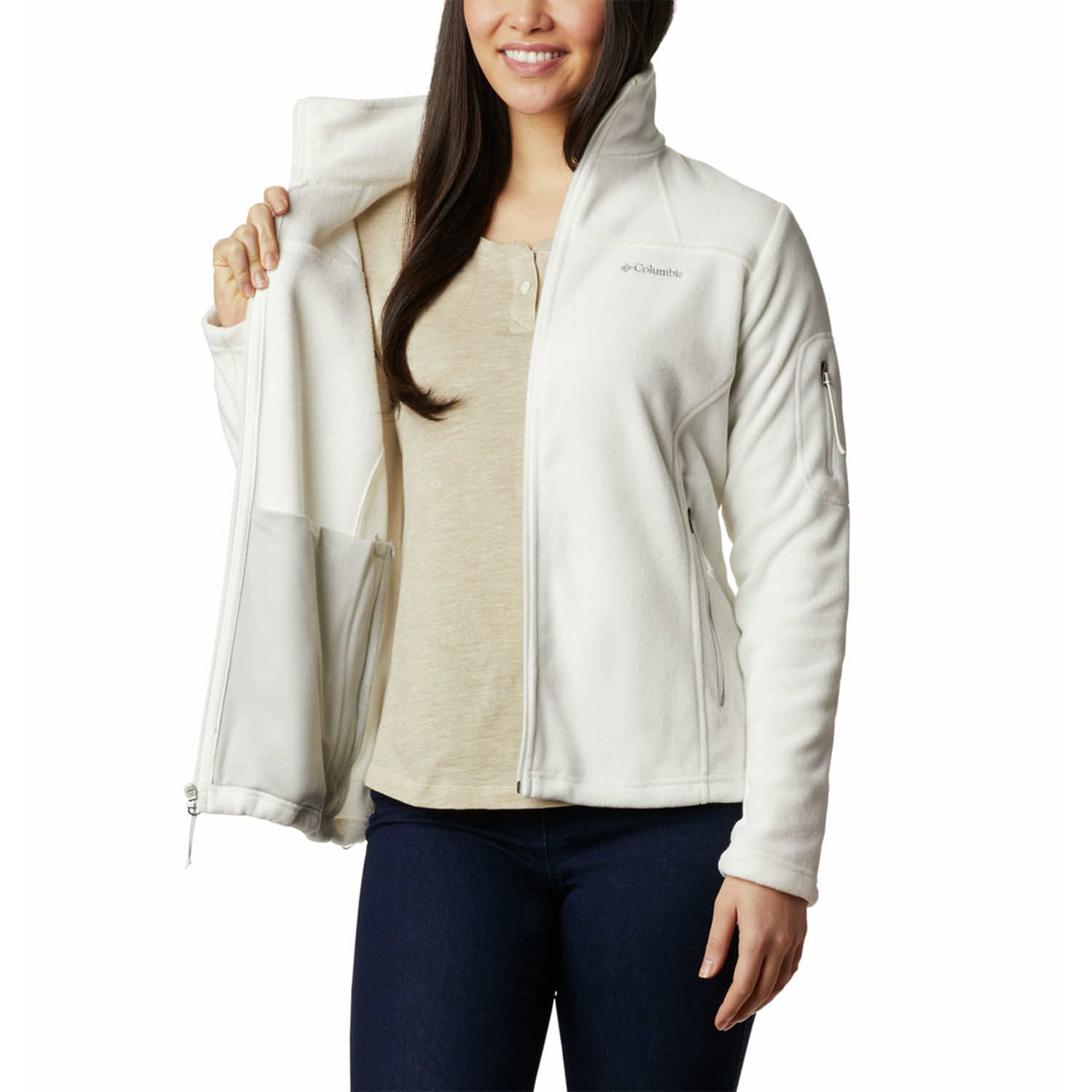 Polar Mujer Fast Trek II Blanco Columbia