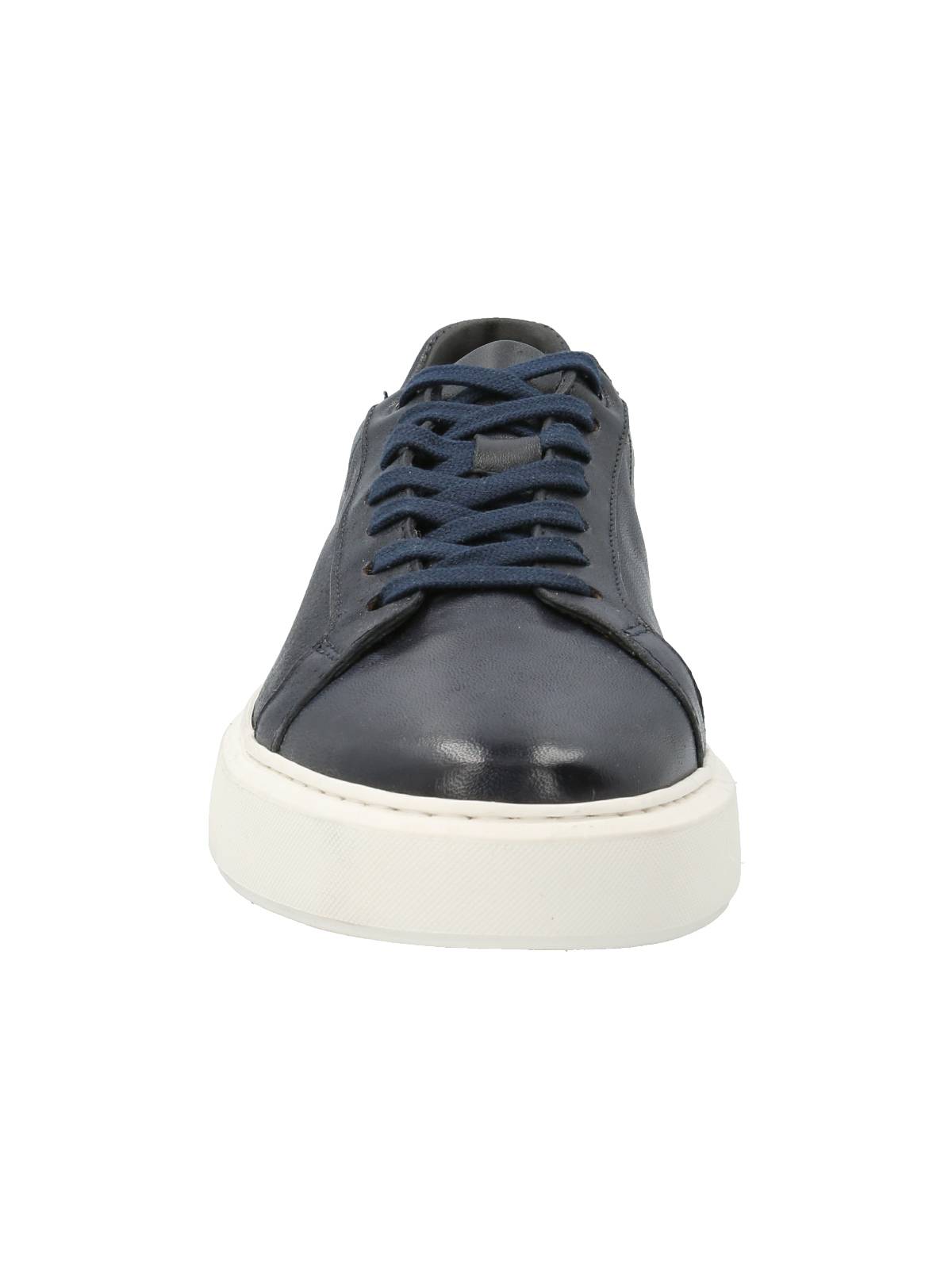Zapato Cuero Hombre Volturno Azul Rockford