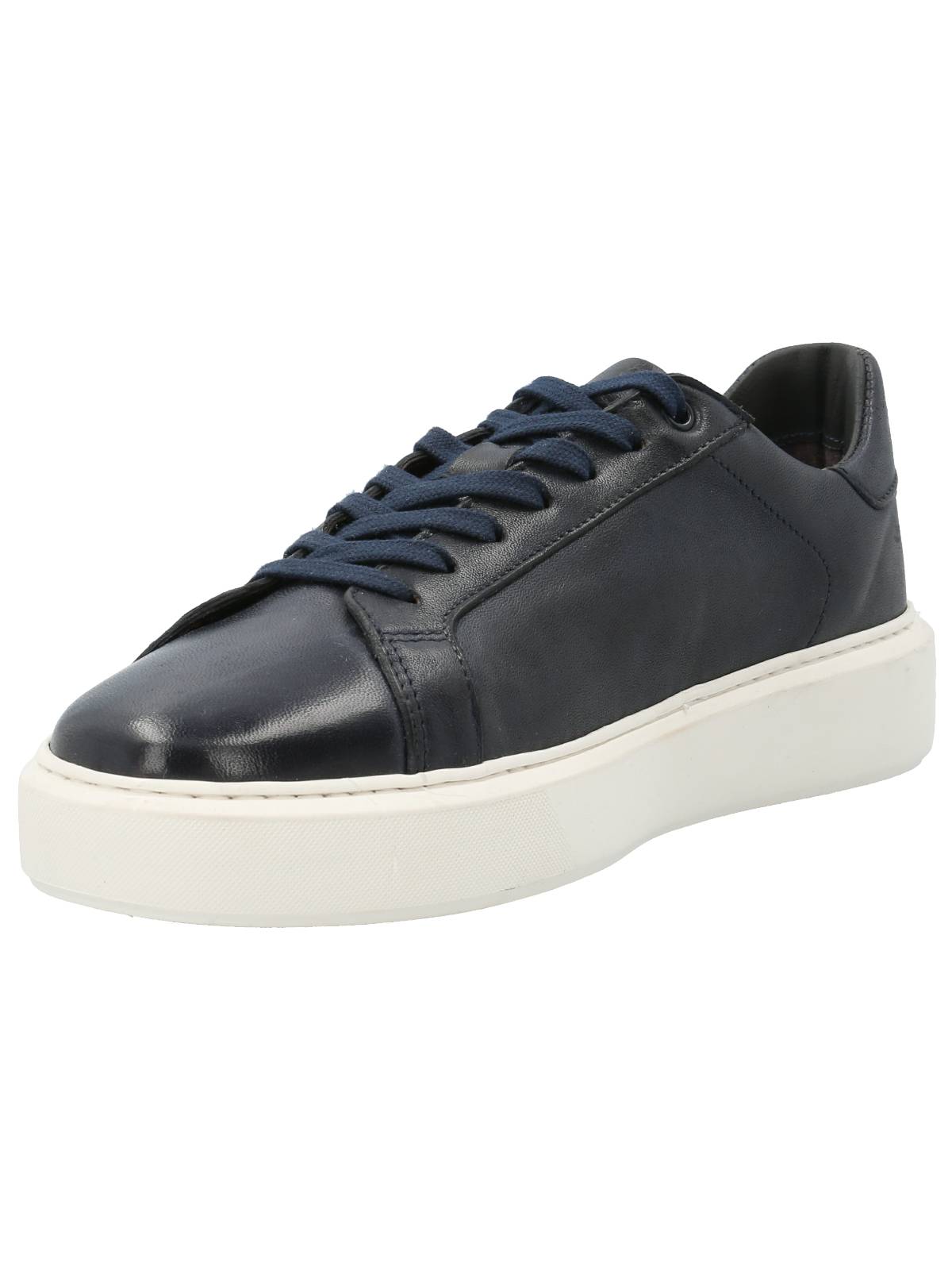 Zapato Cuero Hombre Volturno Azul Rockford