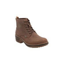 Botin Cuero Mujer Xomal Café Rockford