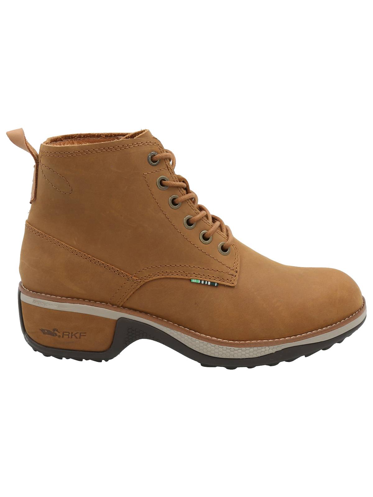Botin Cuero Mujer Xomal Café Claro Rockford