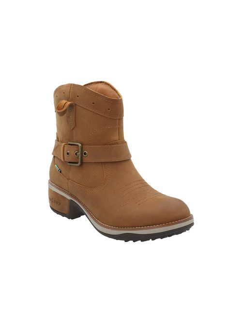 Botin Cuero Mujer Pombo Café Rockford