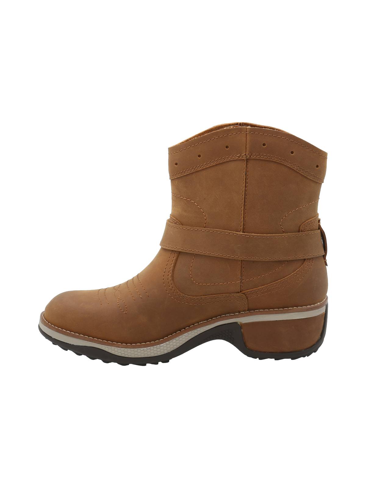 Botin Cuero Mujer Pombo Café Rockford