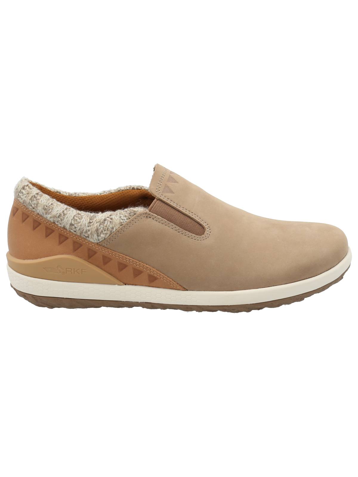 Zapato Cuero Mujer Jeddah Café Rockford