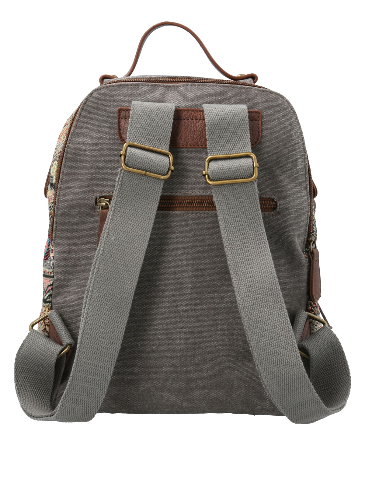 Mochila Textil Mujer Joint Back Gris Rockford