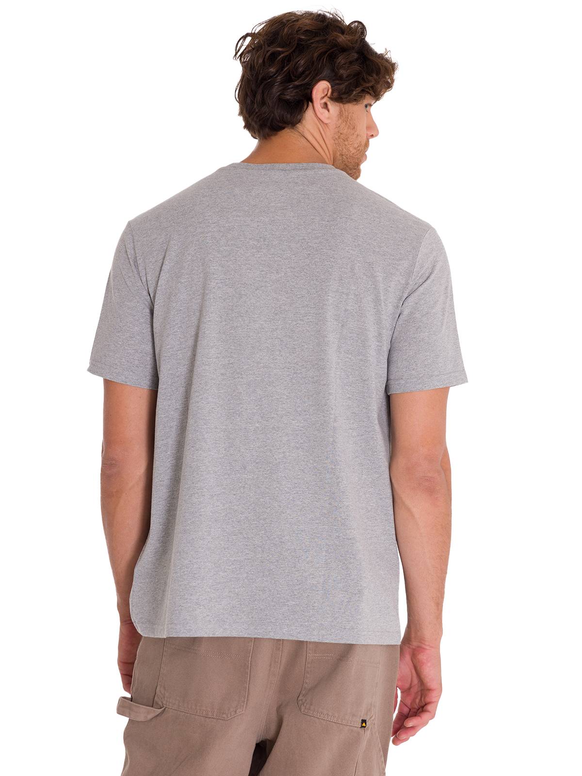 Polera Manga Corta Casual Hombre RETRO DANNY DIESEL GRAPHIC TEE Gris Cat