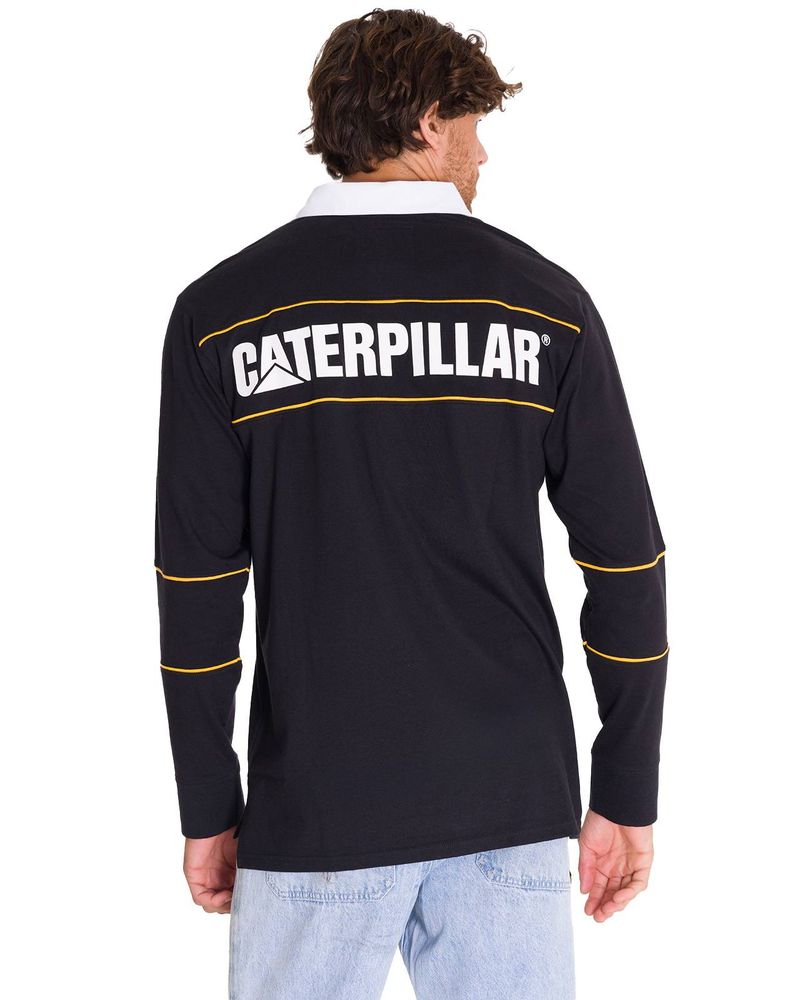 Polera-Manga-Larga-Hombre-LIGHTWEIGHT-RUGBY-L-S-Negra-Cat