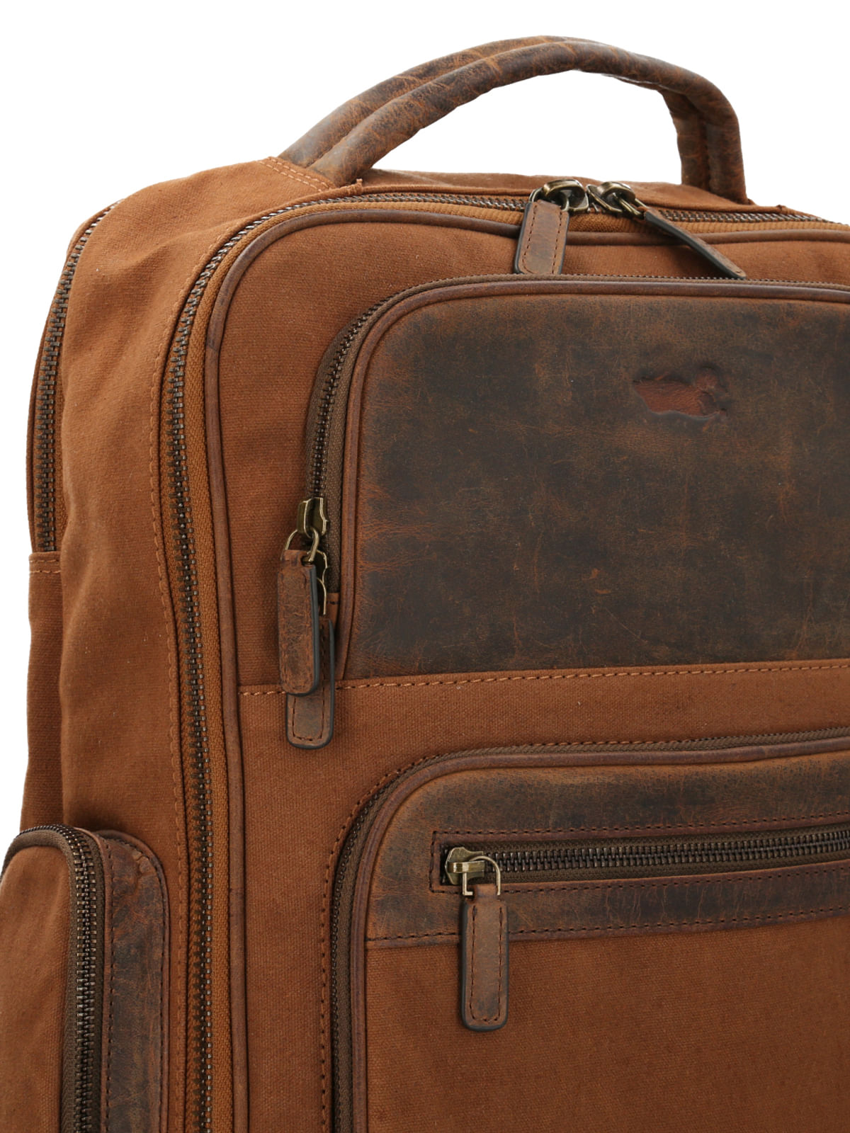 Mochila Cuero Hombre Wx Spezia Back Tan Rockford