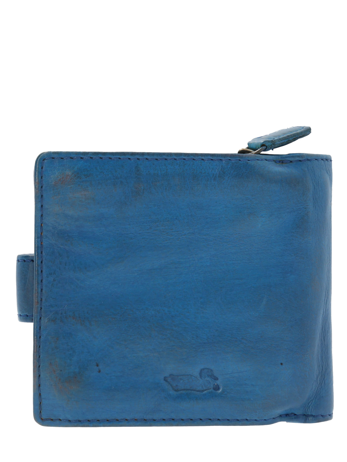 Billetera Cuero Mujer Wsrace Wallet Azul Rockford