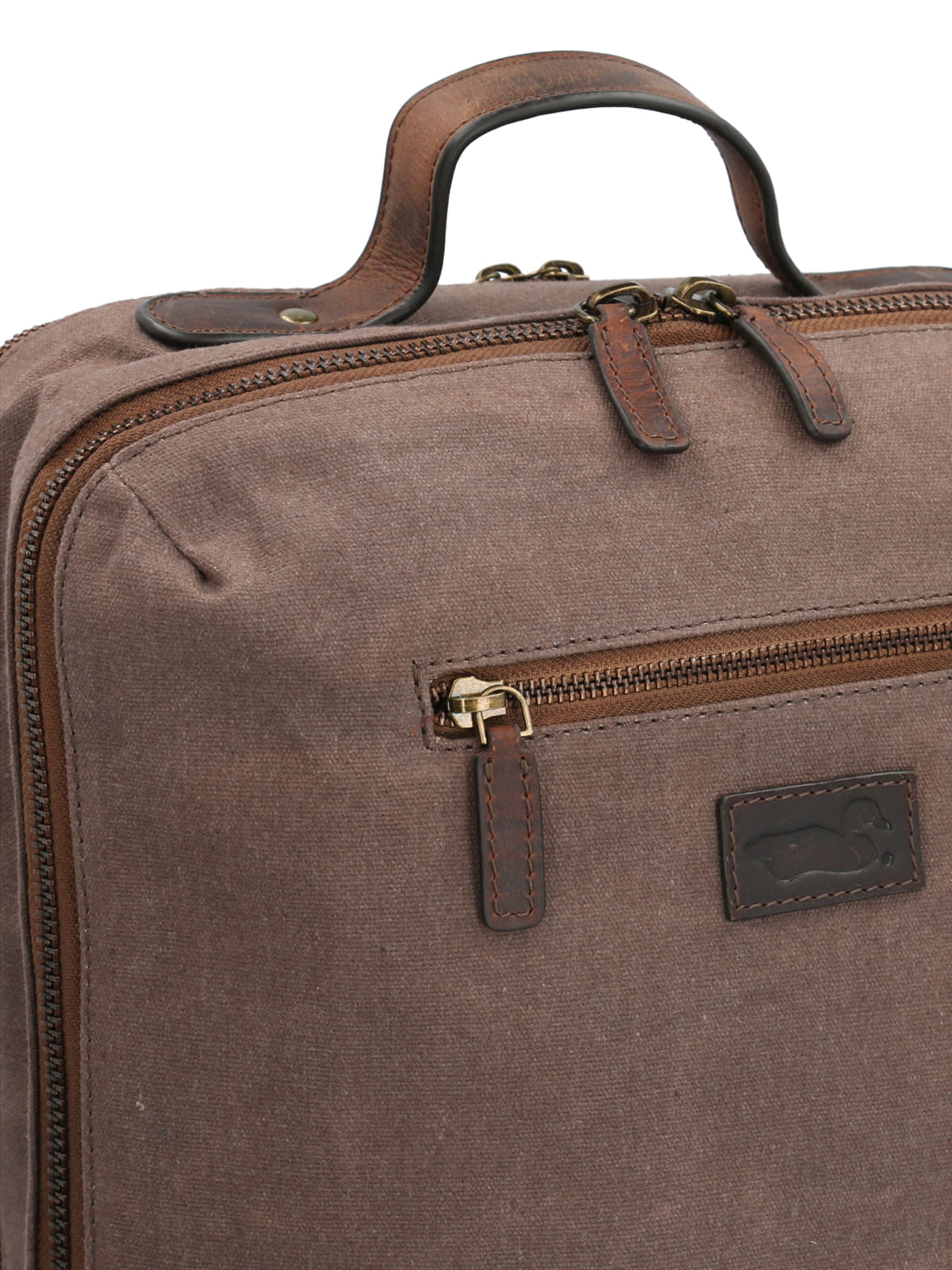 Mochila Cuero Hombre Wx Banff Ii Back Café Rockford