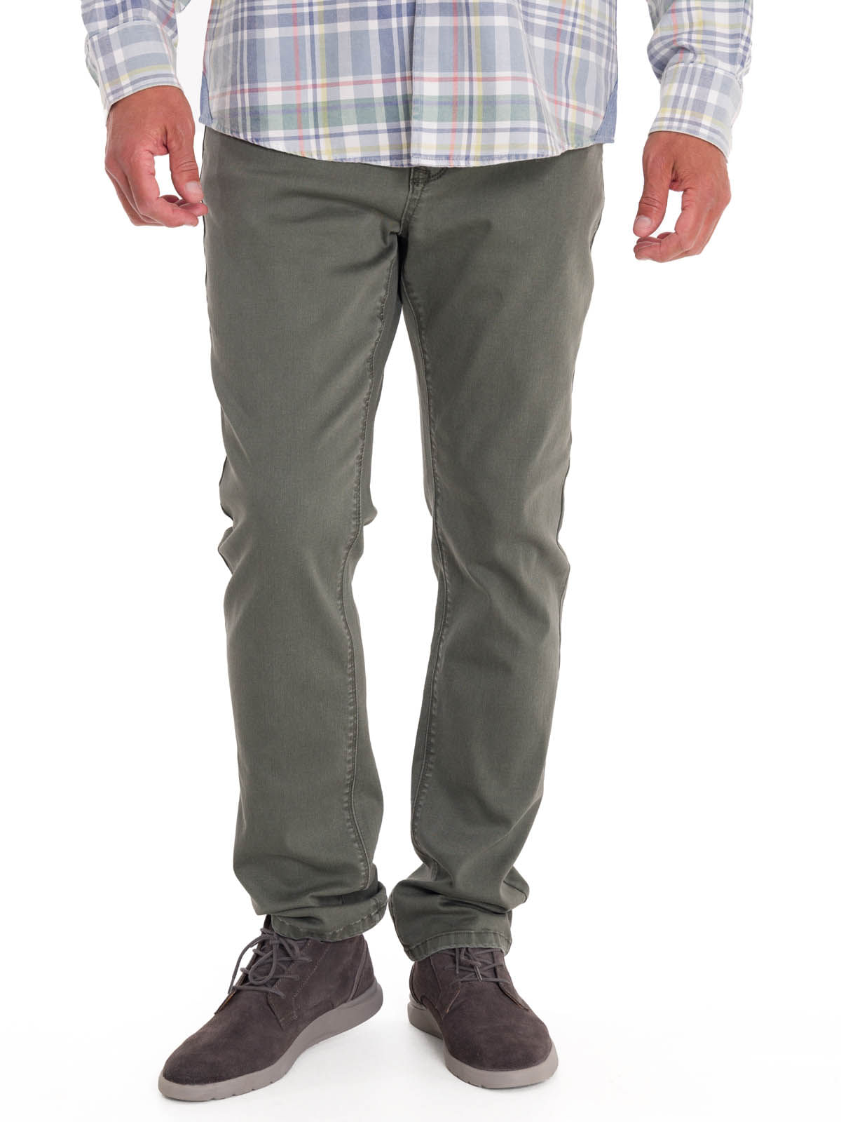 Jeans Algodón Orgánico Hombre Fivecolor Gris Rockford