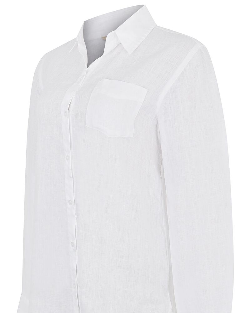 Blusa-Lino-Organico-Mujer-Lirio-Blanco-Rockford