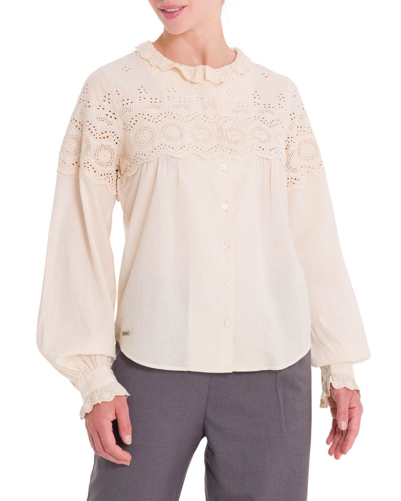 Blusa-Algodon-Organico-Mujer-Lhotse-Beige-Rockford