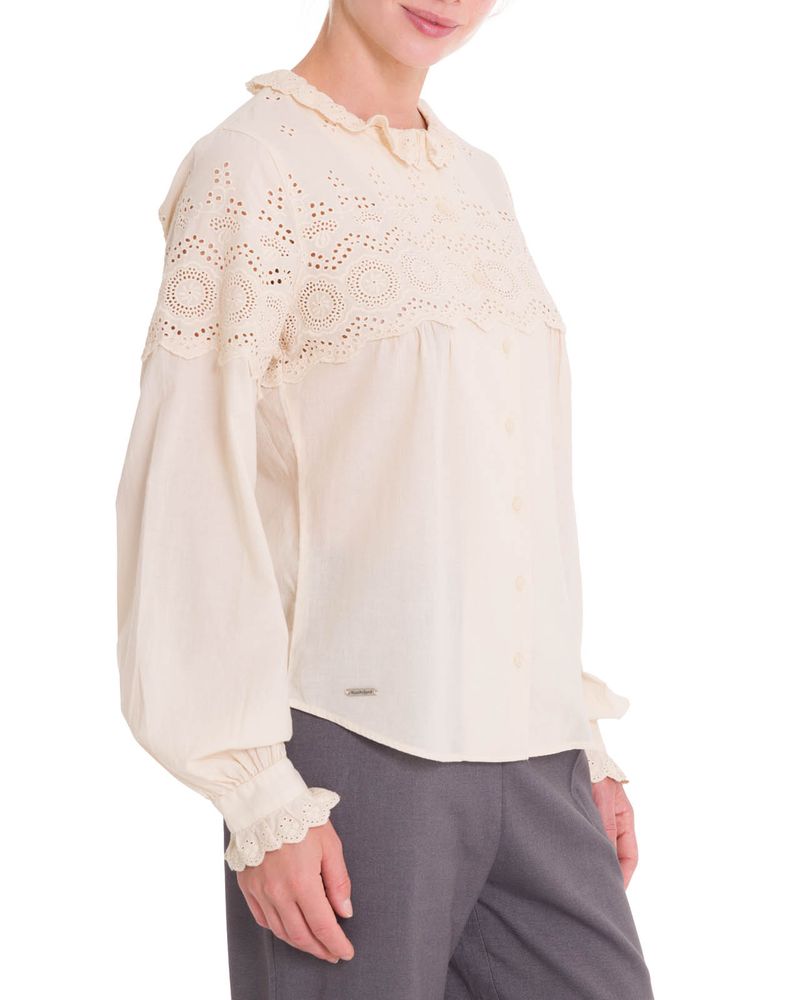 Blusa-Algodon-Organico-Mujer-Lhotse-Beige-Rockford