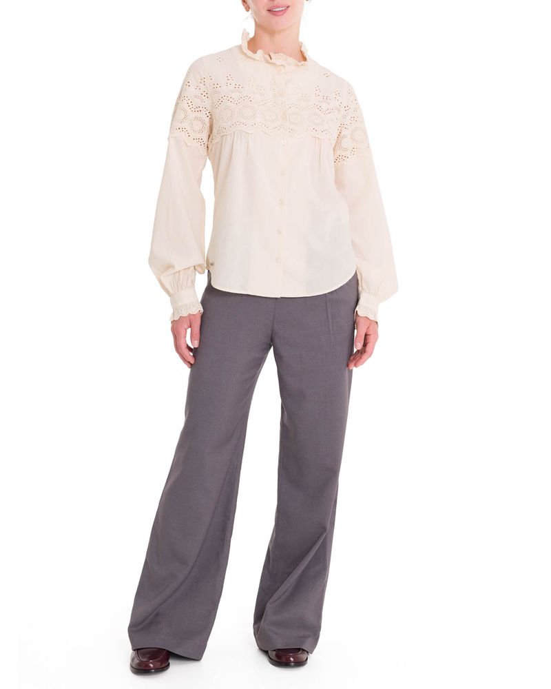 Blusa-Algodon-Organico-Mujer-Lhotse-Beige-Rockford