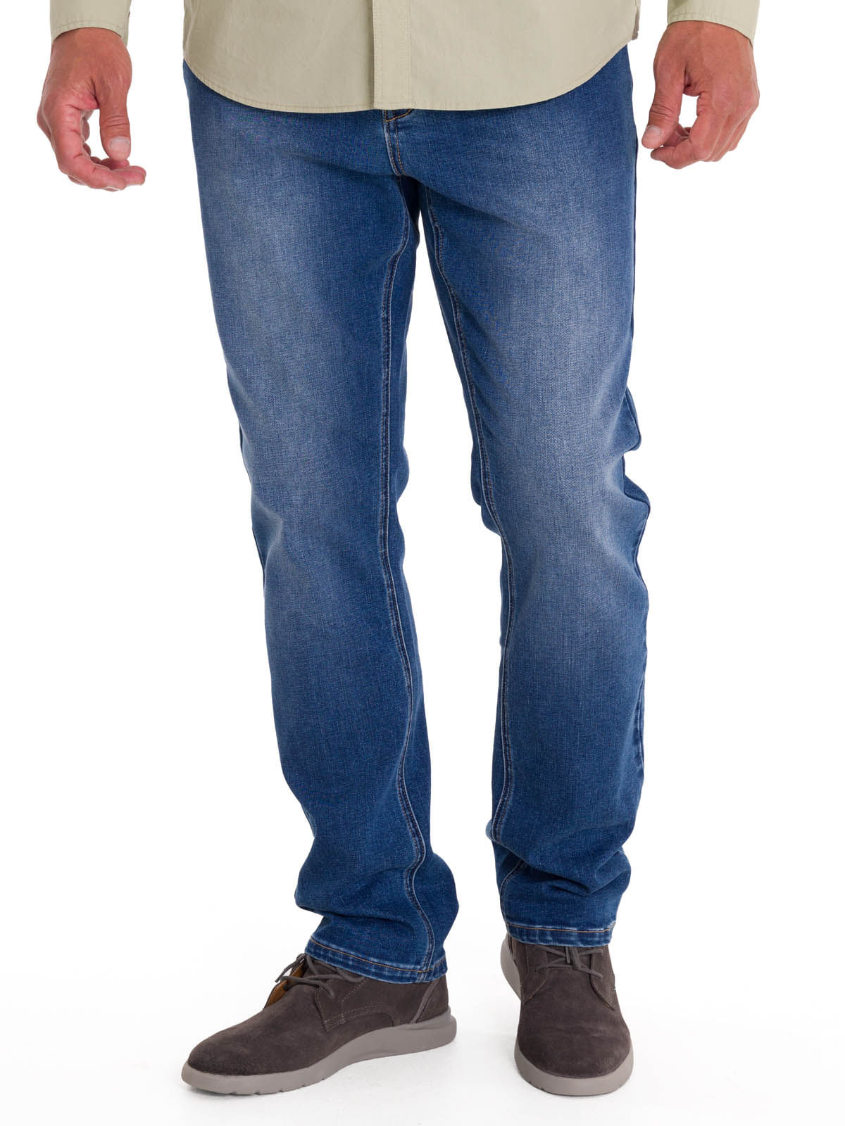 Jeans Algodón Orgánico Hombre Five Azul Rockford