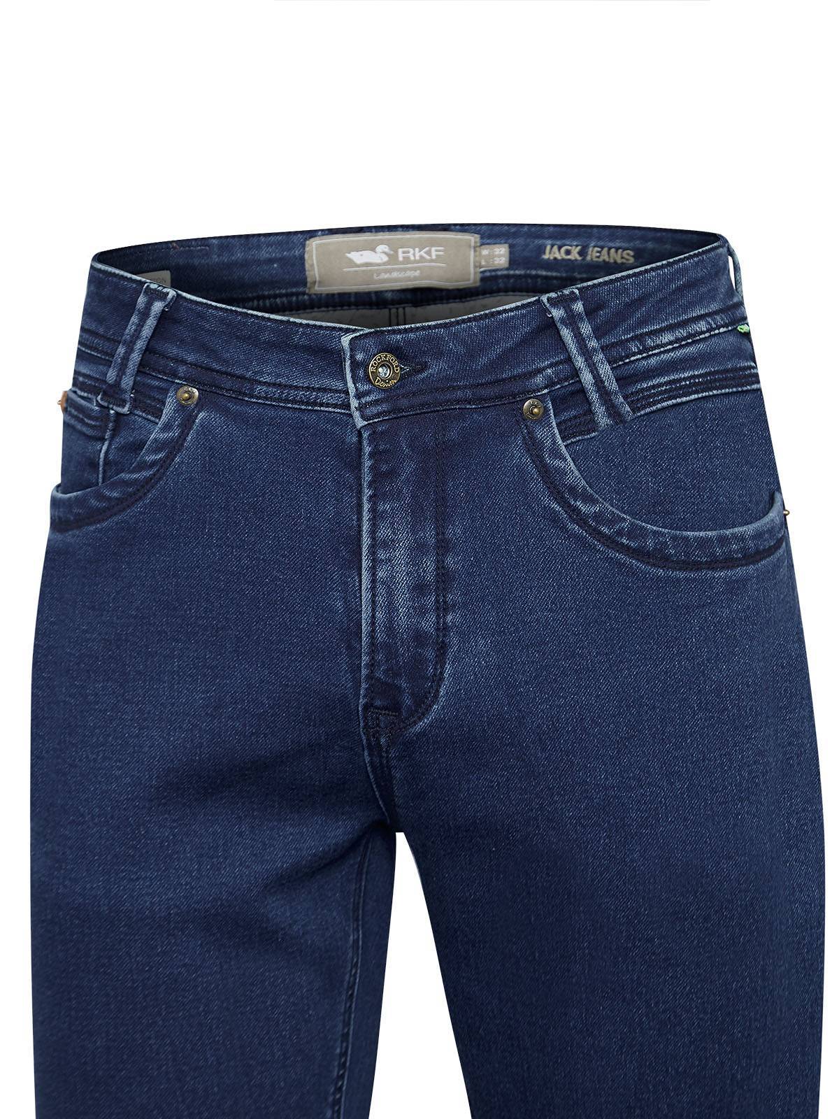 Jeans Algodón Orgánico Hombre Jack Azul Rockford