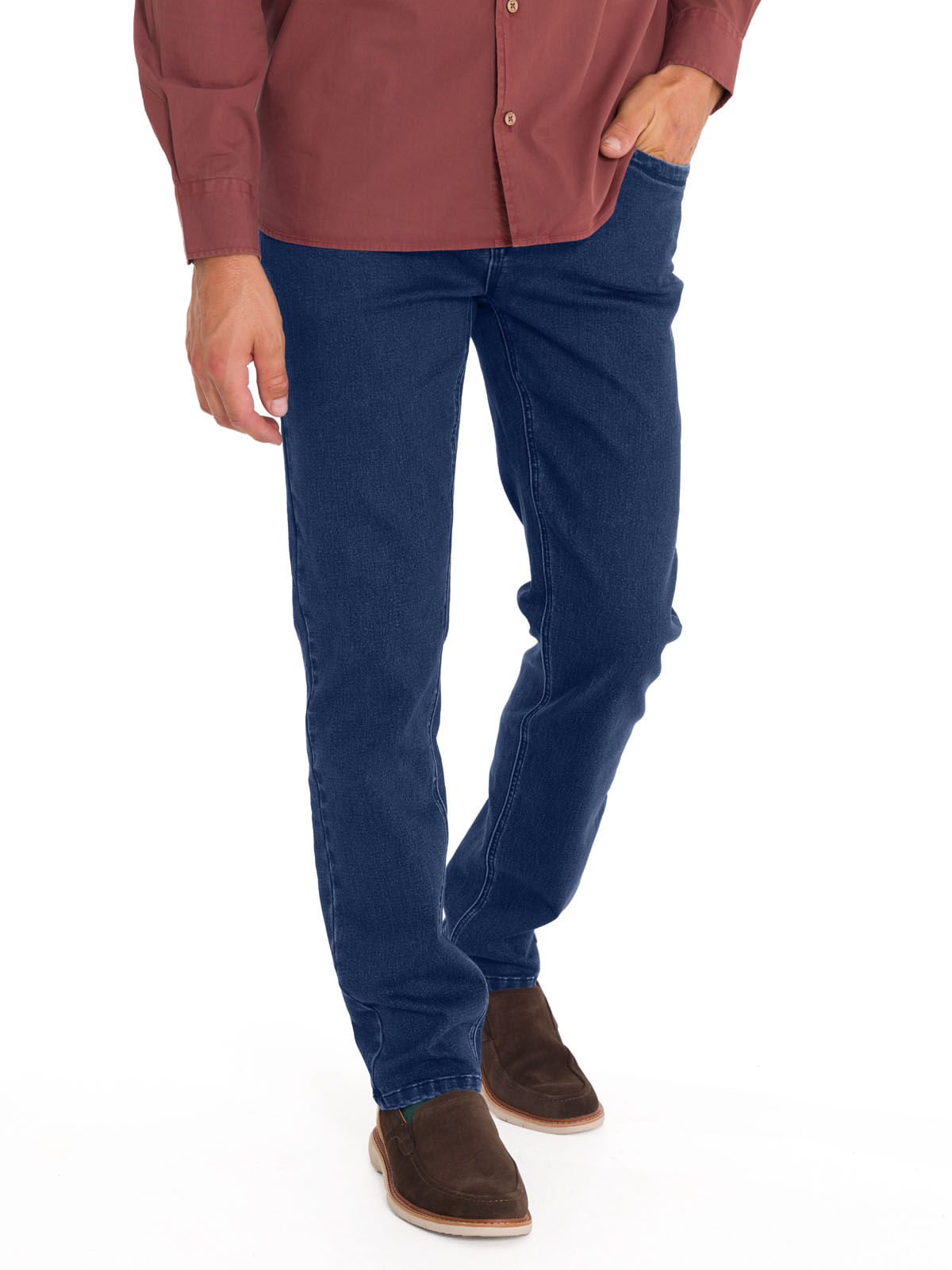 Jeans Algodón Orgánico Hombre Jack Azul Rockford