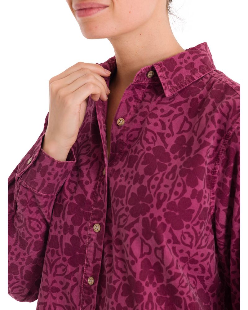 Blusa-Algodon-Organico-Mujer-Everest-Rojo-Rockford