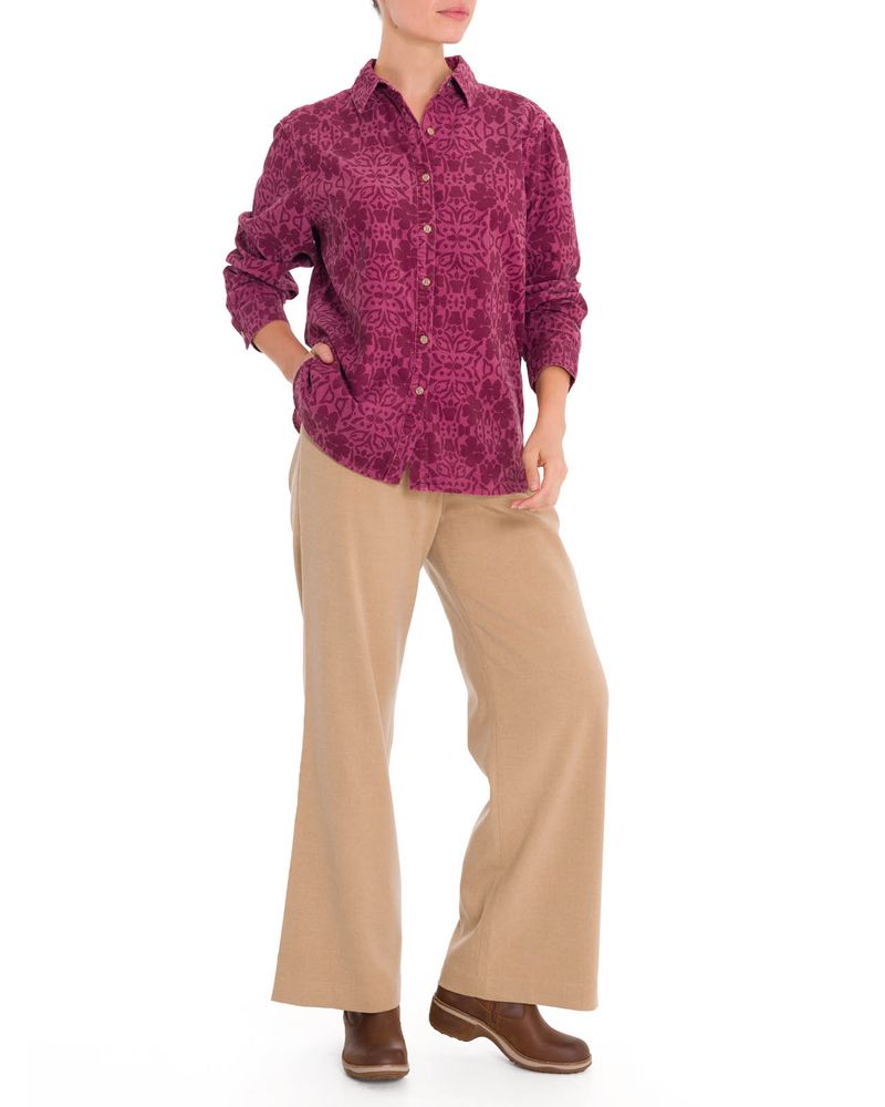Blusa-Algodon-Organico-Mujer-Everest-Rojo-Rockford
