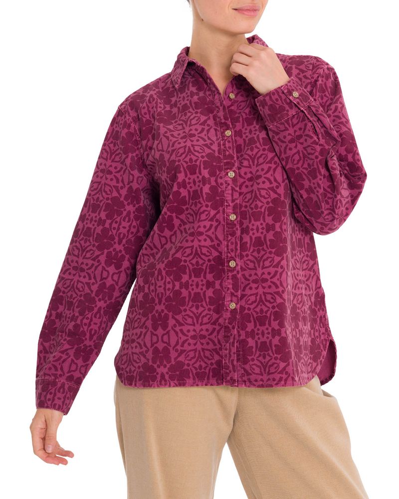 Blusa-Algodon-Organico-Mujer-Everest-Rojo-Rockford