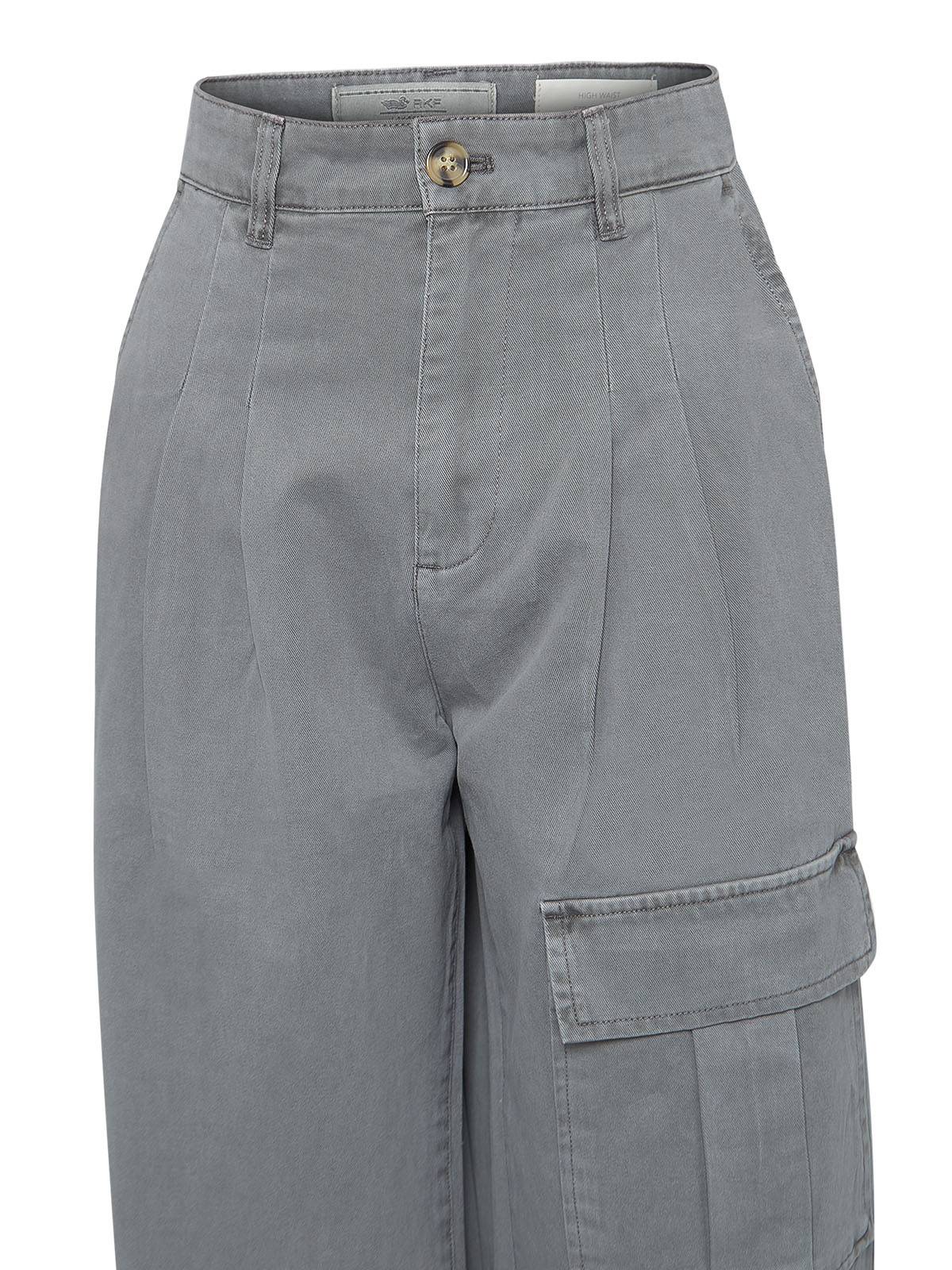 Pantalón Algodón Orgánico Mujer Mavecure Gris Rockford