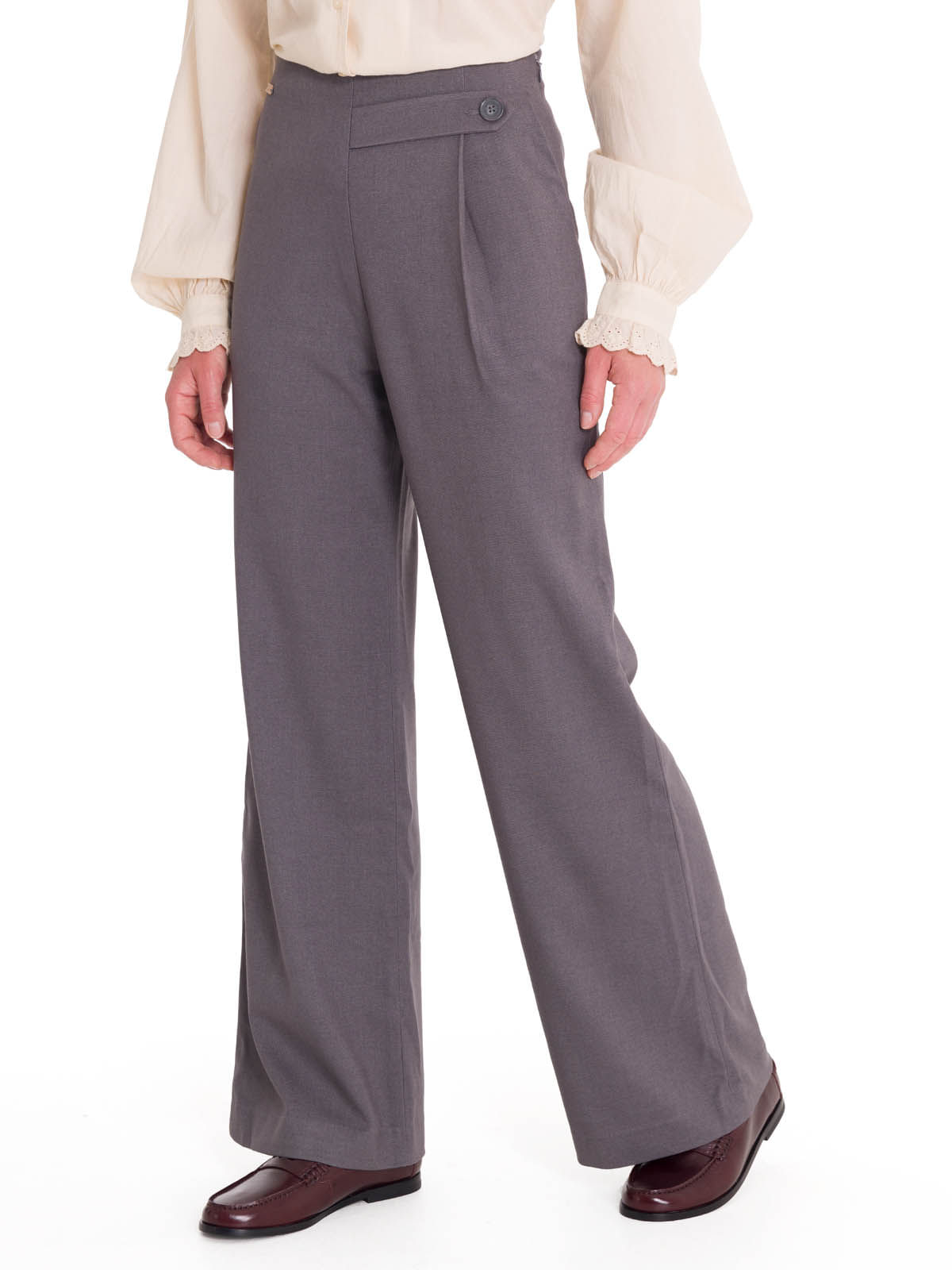 Pantalón Fibras Recicladas Mujer Hornacal Gris Rockford