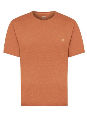 Polera Algodón Orgánico Hombre Native Naranjo Rockford