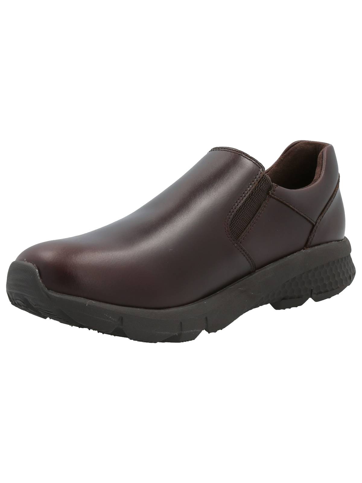 Slip On Cuero Hombre Vicudi Café Oscuro Rockford