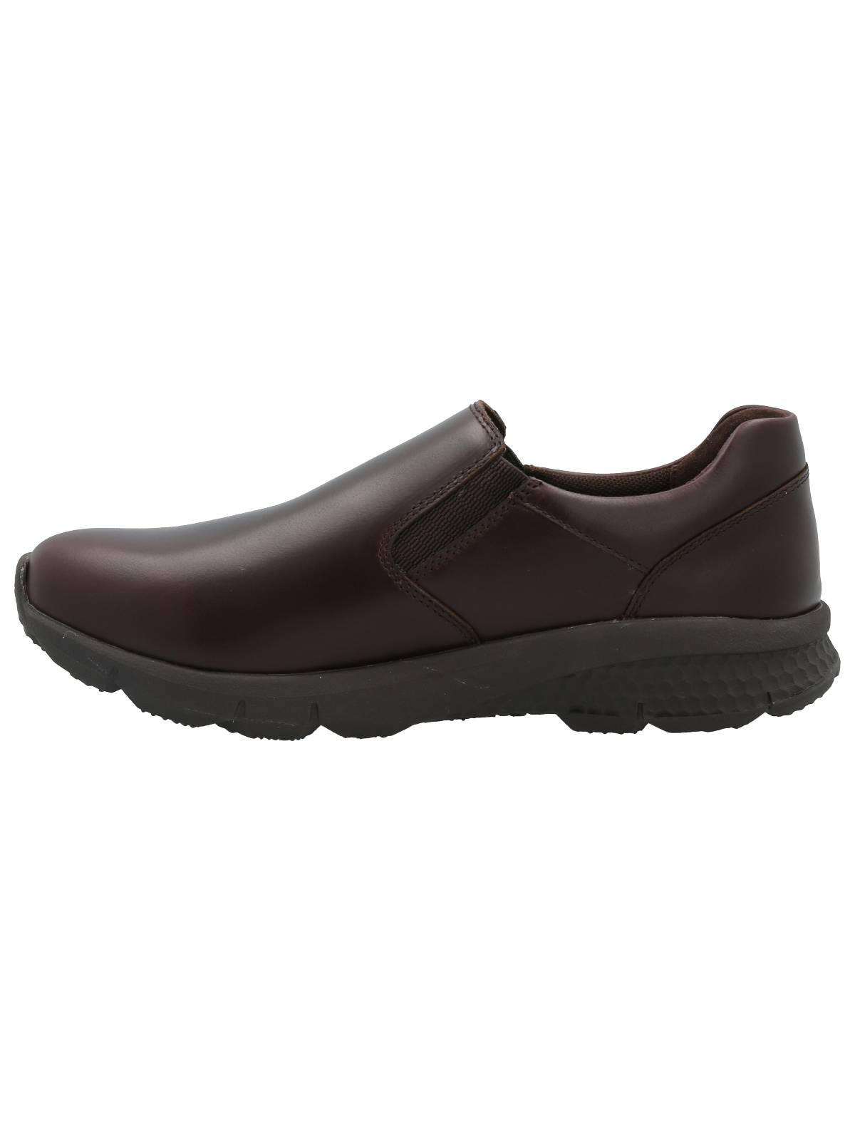 Slip On Cuero Hombre Vicudi Café Oscuro Rockford