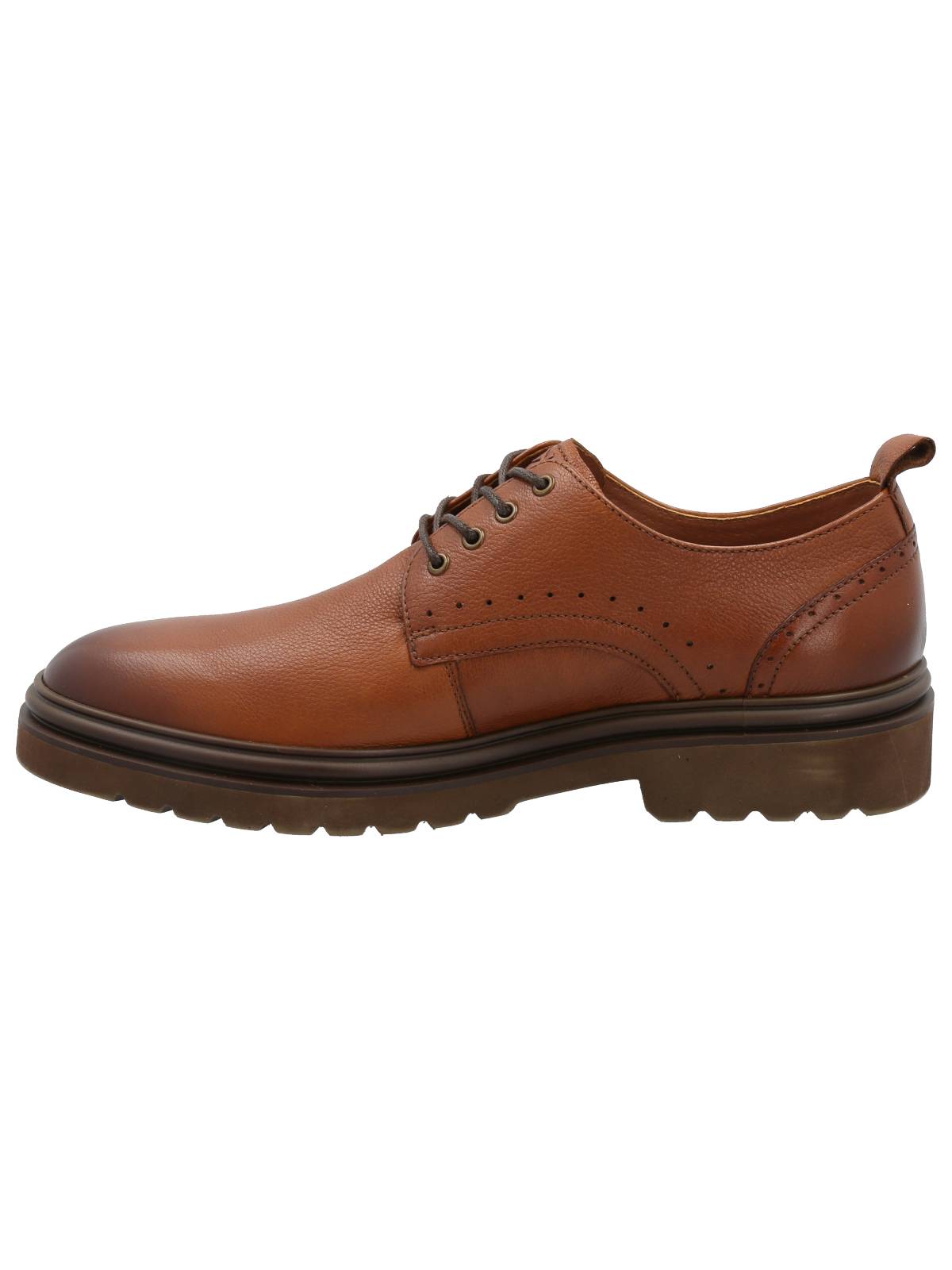 Zapato Cuero Hombre Alkun II Café Rockford