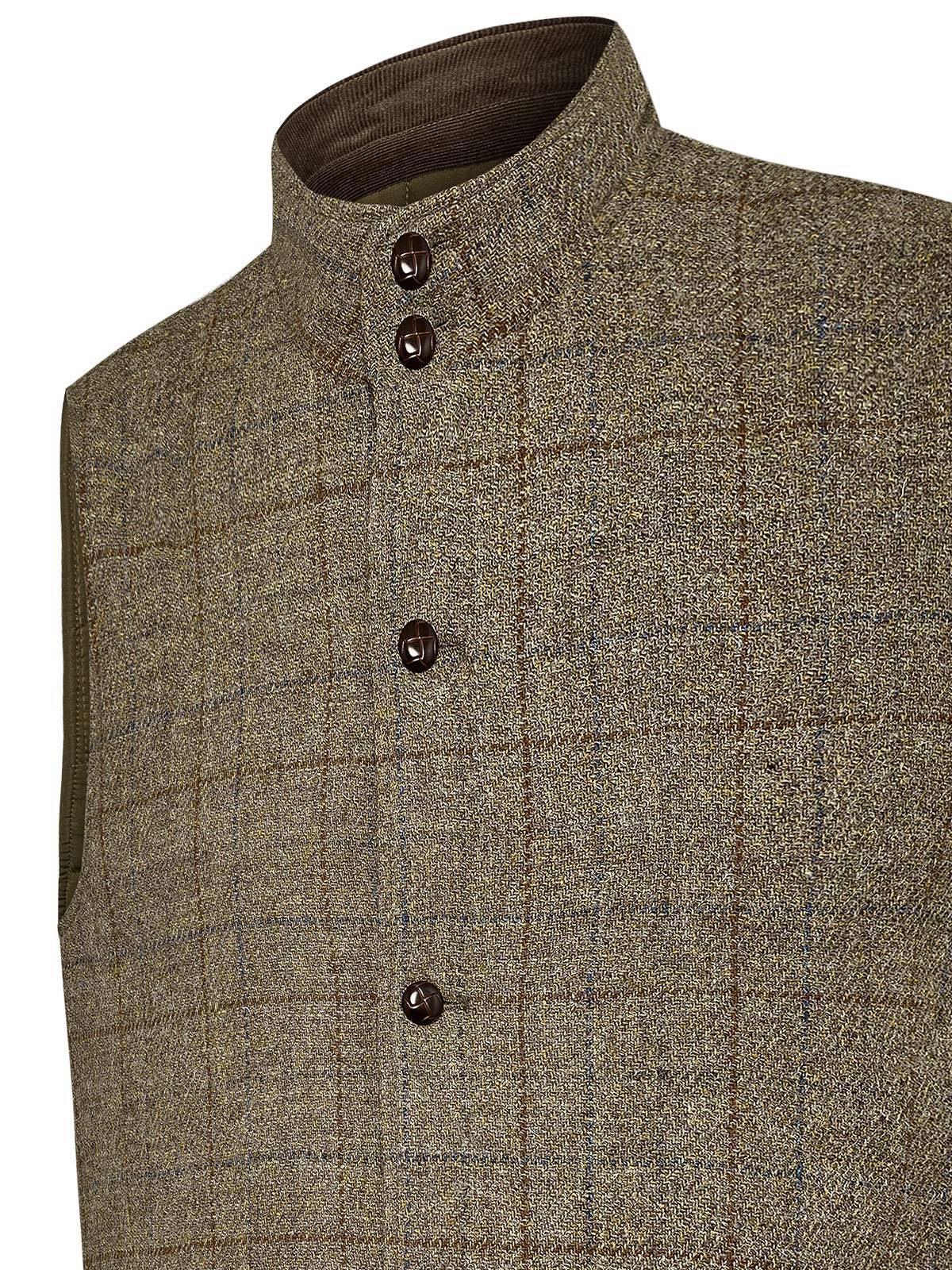 Chaqueta Harris Tweed Hombre Square Azul Rockford