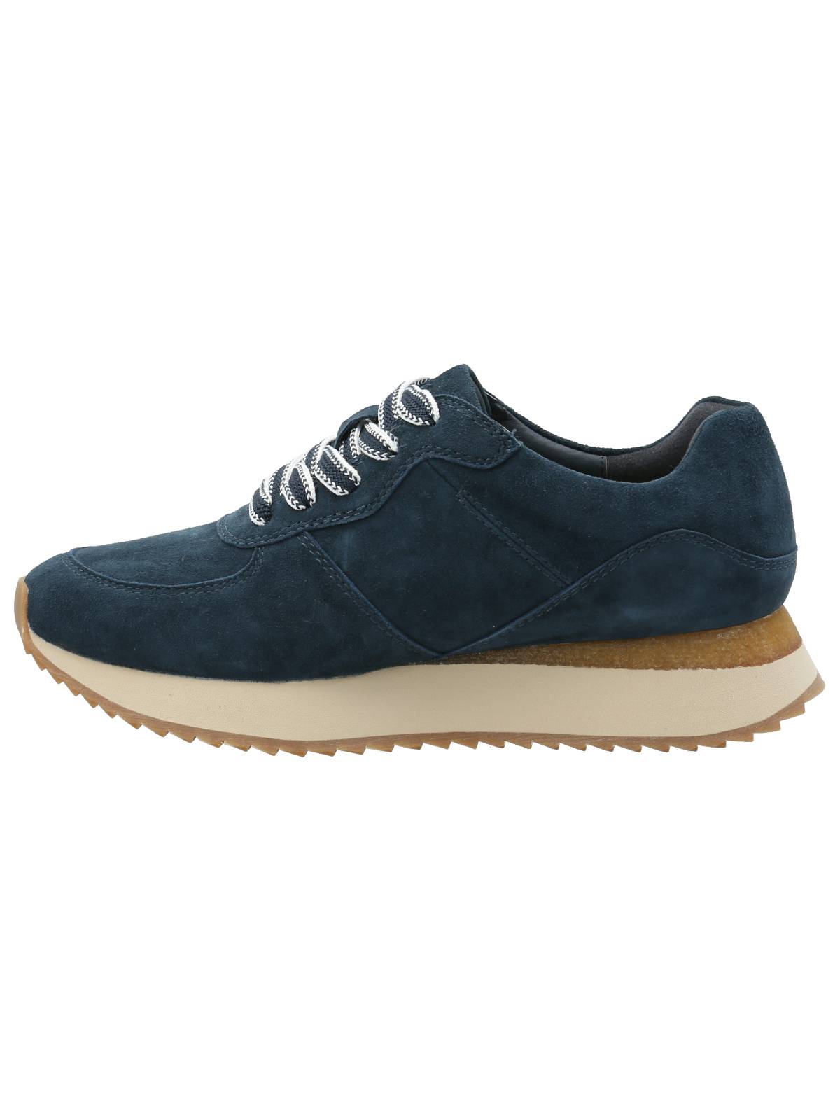 Zapatilla Cuero Mujer Viena Azul Rockford