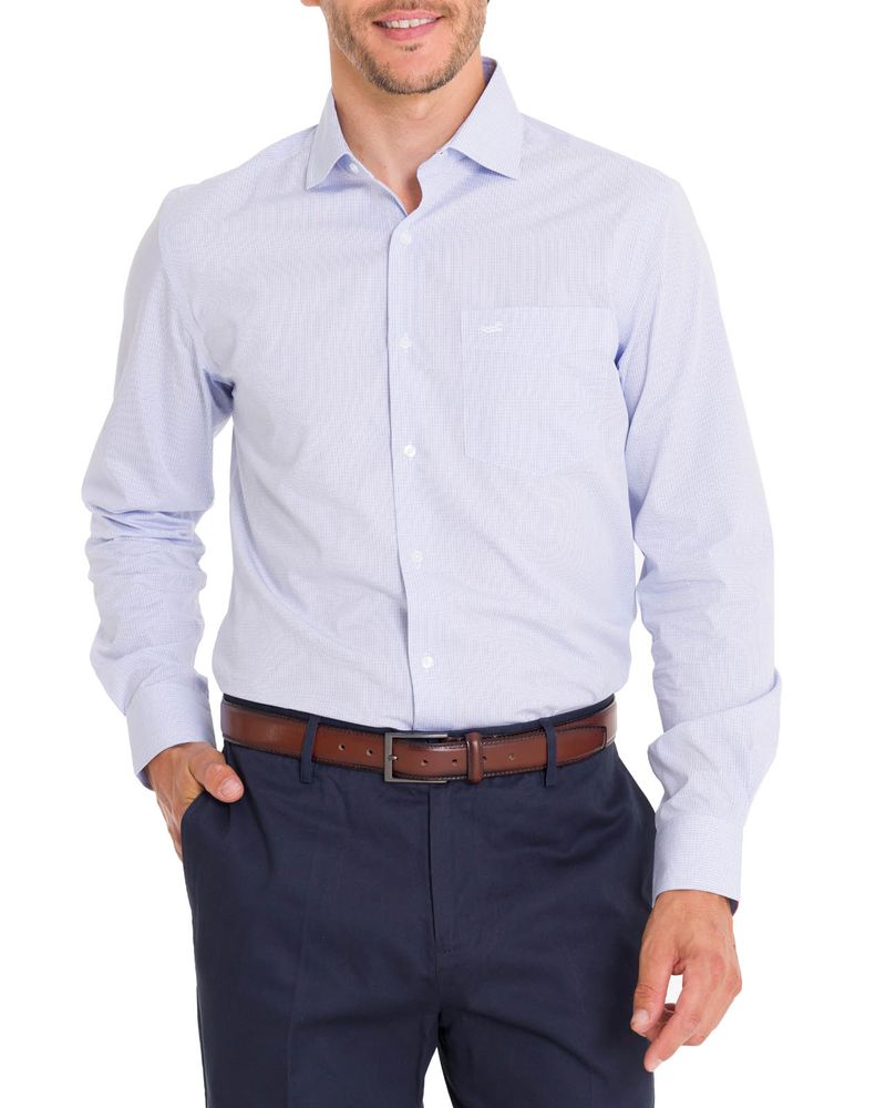 Camisa-Cuello-Italiano-Hombre-Easylife-Azul-Rockford